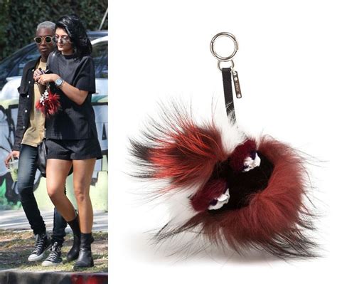 kylie jenner fendi keychain price